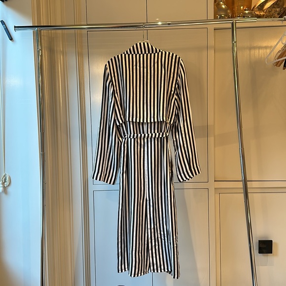 RtA striped velvet robe - Picture 2 of 4